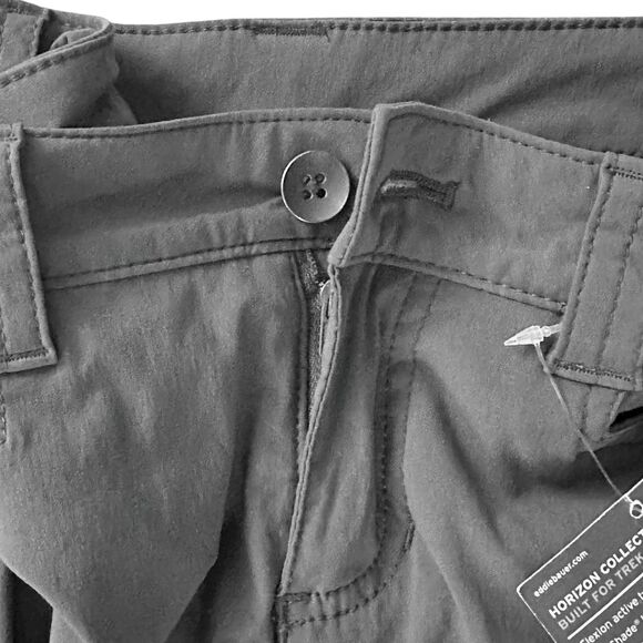 Eddie Bauer Horizon Collection Gray Hiking Capri Pants Size 2 Petite - Picture 6 of 14